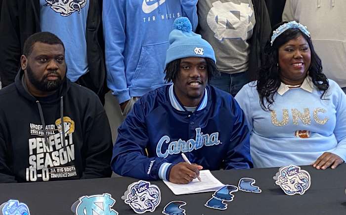 UNC football recruiting signee Curtis Simpson